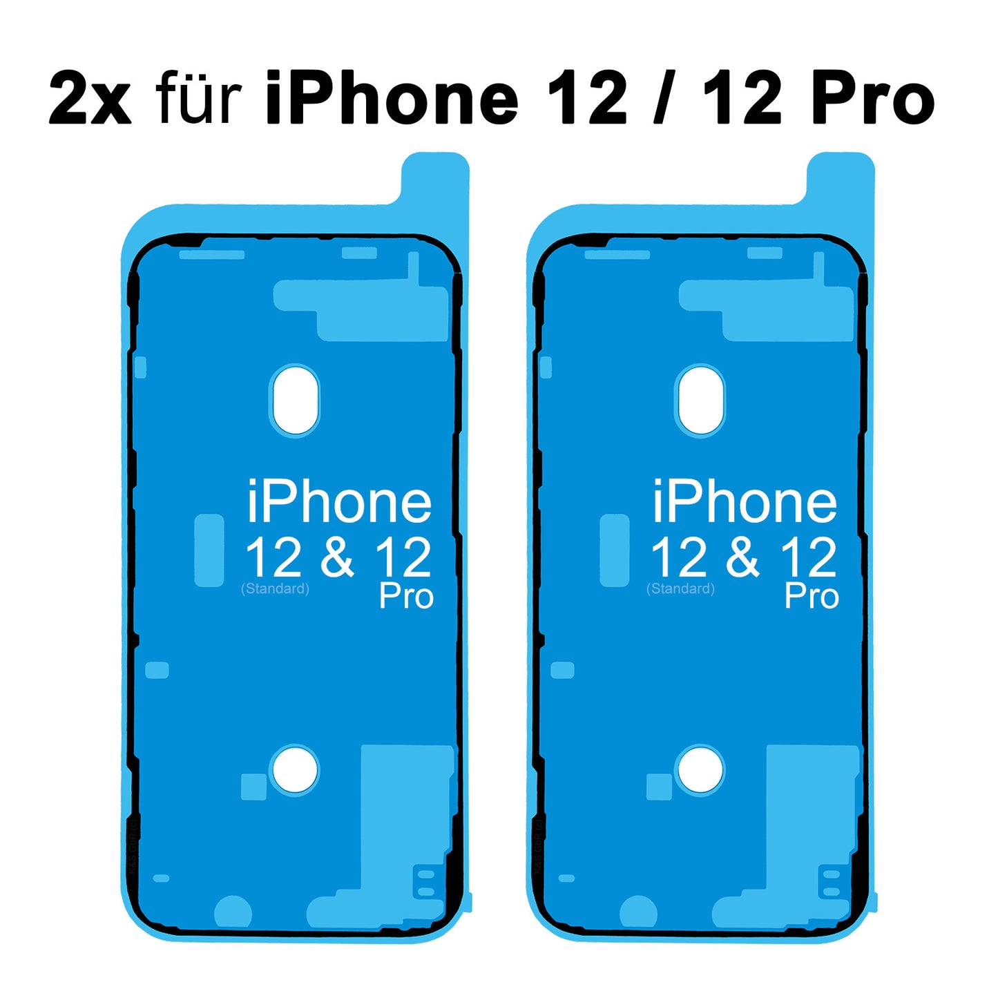 Iphone 12 Display, Iphone 12 Pro Display Klebe rahmen iphone 12, Adhesive Iphone 12, iphone 12 klebepad
