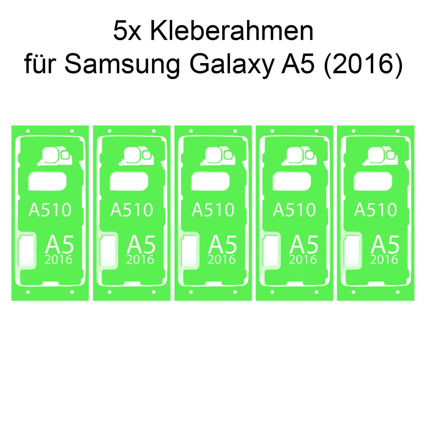Reparieren Sie Ihr Samsung Galaxy A5 (2016) mit diesem hochwertigen Klebepad für den Rahmen, jetzt im Dinngs.de Onlineshop entdecken und bestellen.