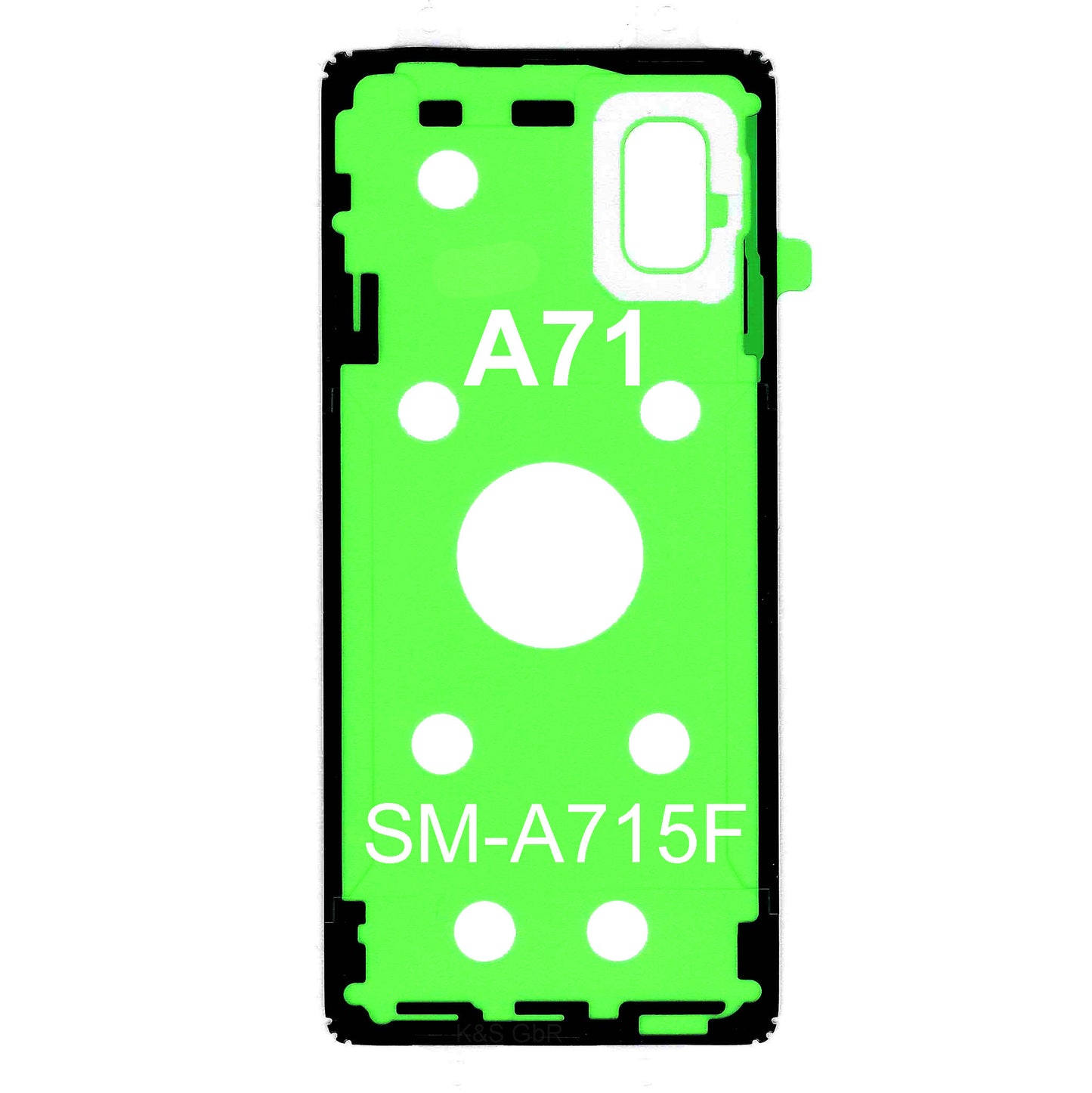 10x Rahmenkleber für das Samsung Galaxy A71 SM-A715F, Klebepad, Adhesive Wasser Dichtung, im Dinngs Onlineshop entdecken und bestellen!