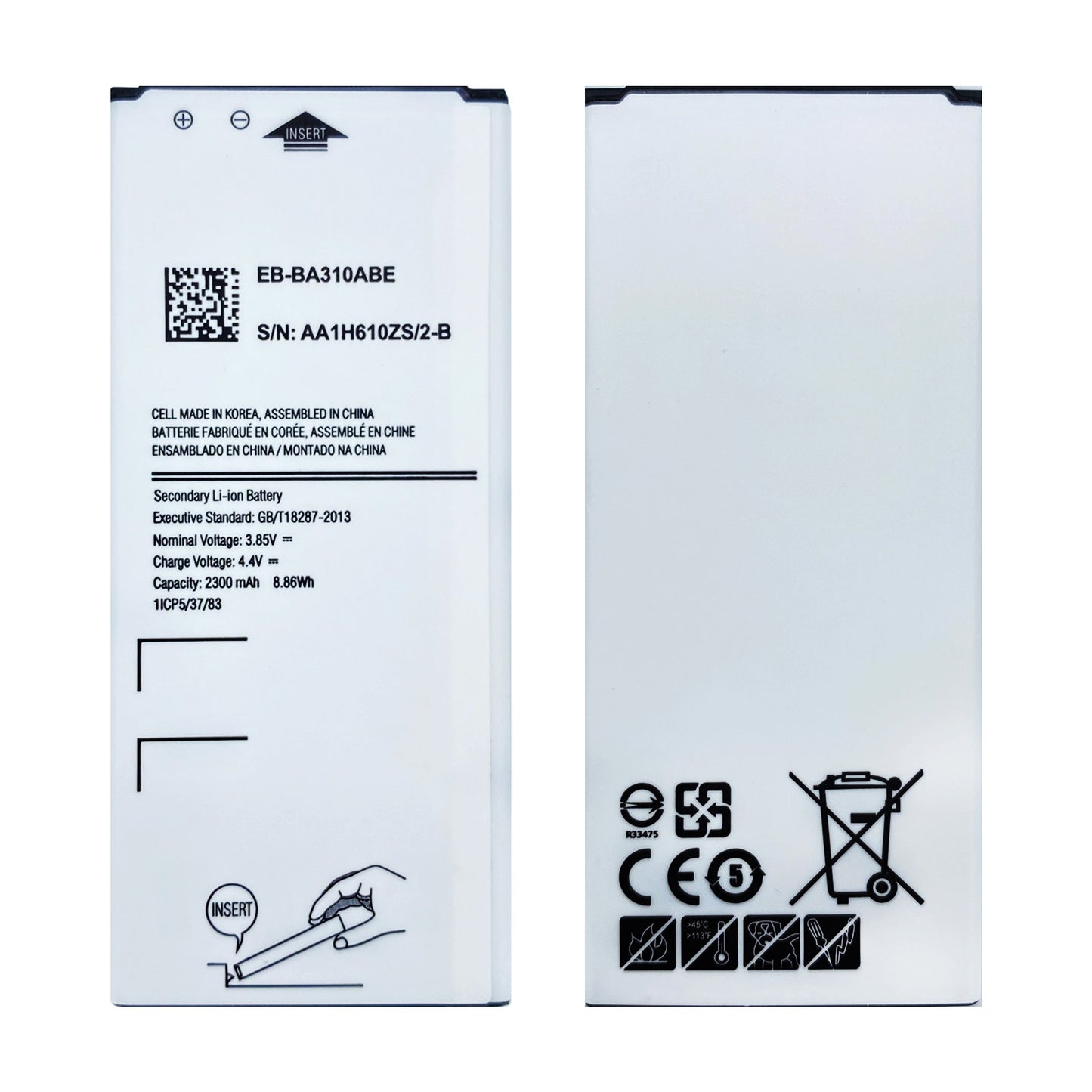 ErsatzAkku für das Samsung Galaxy A3 2016 SM-A310F, Inklusive Werkzeugset und Kleberahmen | Im Dinngs Onlineshop erhältlich!