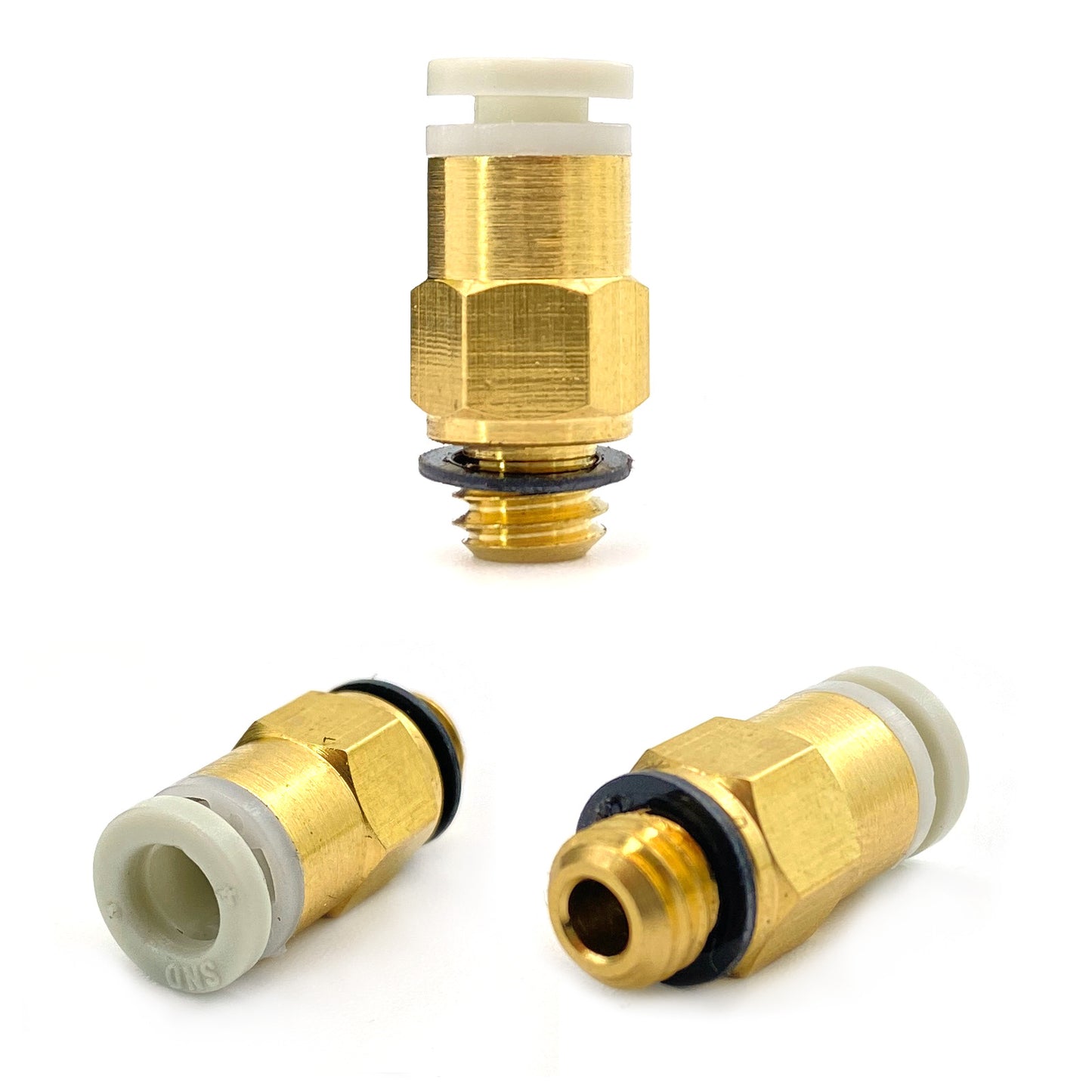 KJH04-M6 Pneumatik Steckverbinder für 3D-Drucker Teflon PTFE Schlauch Verbinder