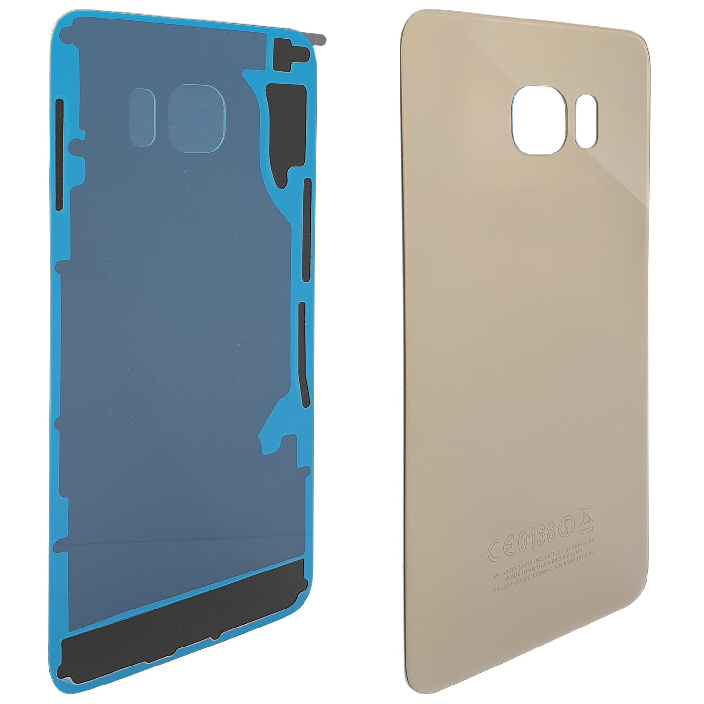 Ersatzakku Akku für Samsung Galaxy S6 Edge Plus SM-G928F EB-BG928ABE + Akkudeckel Gold + Werkzeug Set / Umbau Kit