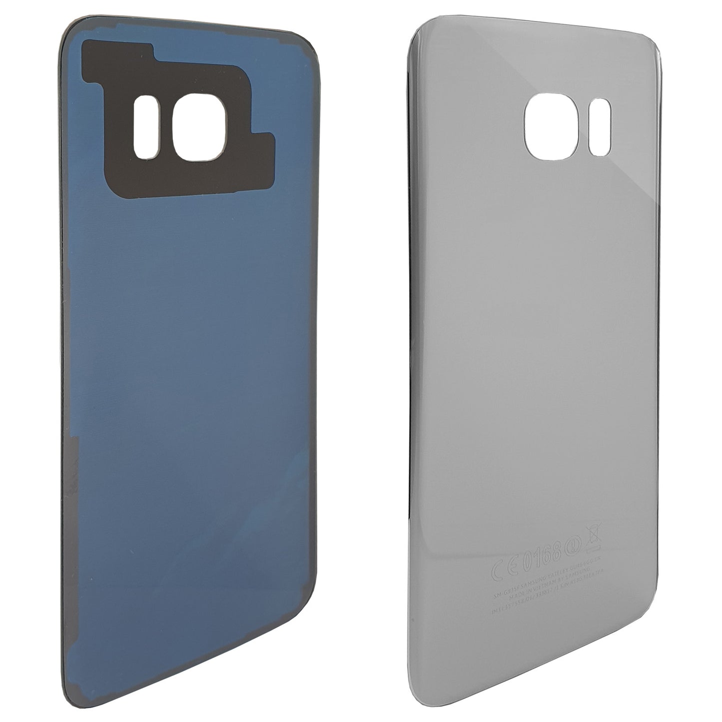 Ersatzakku Akku für Samsung Galaxy S7 Edge SM-G935F EB-BG935ABE + Akkudeckel Silver (Silber) + Werkzeug Set / Umbau Kit