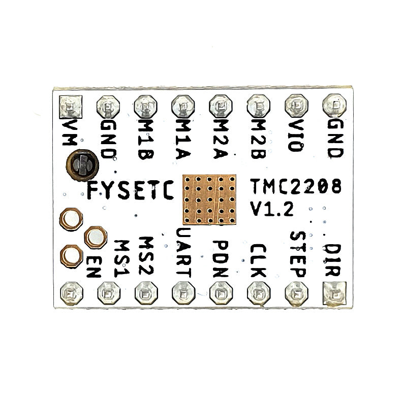 TMC2208 FYSETC V1.2 Schrittmotor für 3D Drucker inklusive Kühlkörper, jetzt im Dinngs Onlineshop entdecken und bestellen!