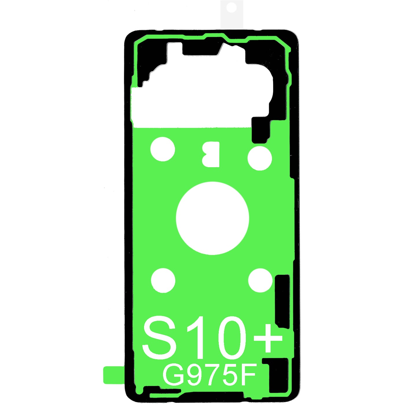 Samsung Galaxy S10 Plus SM-G975F Kleberahmen Kleber Klebepad Adhesive Wasser Dichtung Rahmenkleber