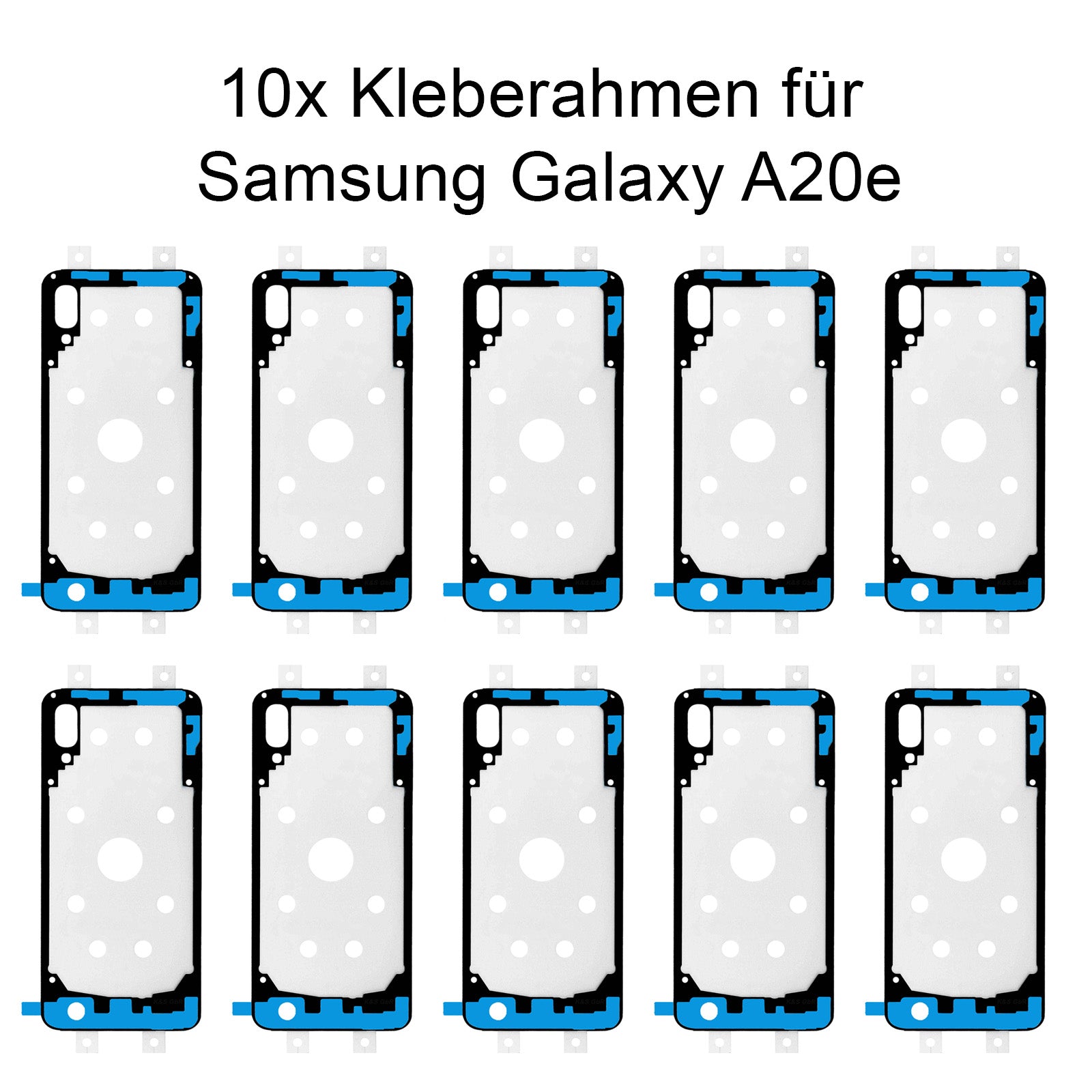 10x Kleberahmen für das Samsung Galaxy A20e, SM-A202. Klebepad, Adhesive Wasser Dichtung, im Dinngs Onlineshop entdecken und bestellen!