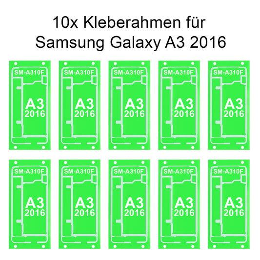 10x Kleberahmen für das Samsung Galaxy A23 2016, SM-A310. Klebepad, Adhesive Wasser Dichtung, im Dinngs Onlineshop entdecken und bestellen!
