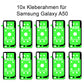 10x Rahmenkleber für das Samsung Galaxy A50 SM-505F, Klebepad, Adhesive Wasser Dichtung, im Dinngs Onlineshop entdecken und bestellen!