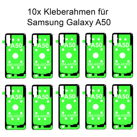 10x Rahmenkleber für das Samsung Galaxy A50 SM-505F, Klebepad, Adhesive Wasser Dichtung, im Dinngs Onlineshop entdecken und bestellen!