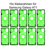 10x Rahmenkleber für das Samsung Galaxy  A71 SM-A715F, Klebepad, Adhesive Wasser Dichtung, im Dinngs Onlineshop entdecken und bestellen!