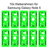10x Rahmenkleber für das Samsung Galaxy note 5 SM-N920F, Klebepad, Adhesive Wasser Dichtung, im Dinngs Onlineshop entdecken und bestellen!