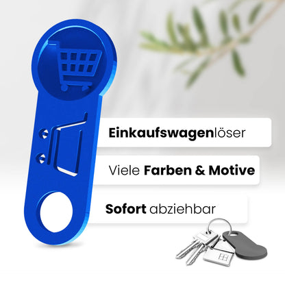 Entdecken Sie den praktischen Einkaufswagenlöser - ein sofort abziehbarer Einkaufshelfer. Vereinfachen Sie Ihr Einkaufserlebnis mit diesem innovativen Accessoire.