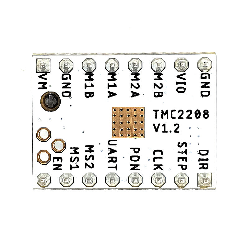 TMC2208 FYSETC V1.2 UART Ultra Silent Schrittmotortreiber Modul + Kühlkörper für 3D Drucker