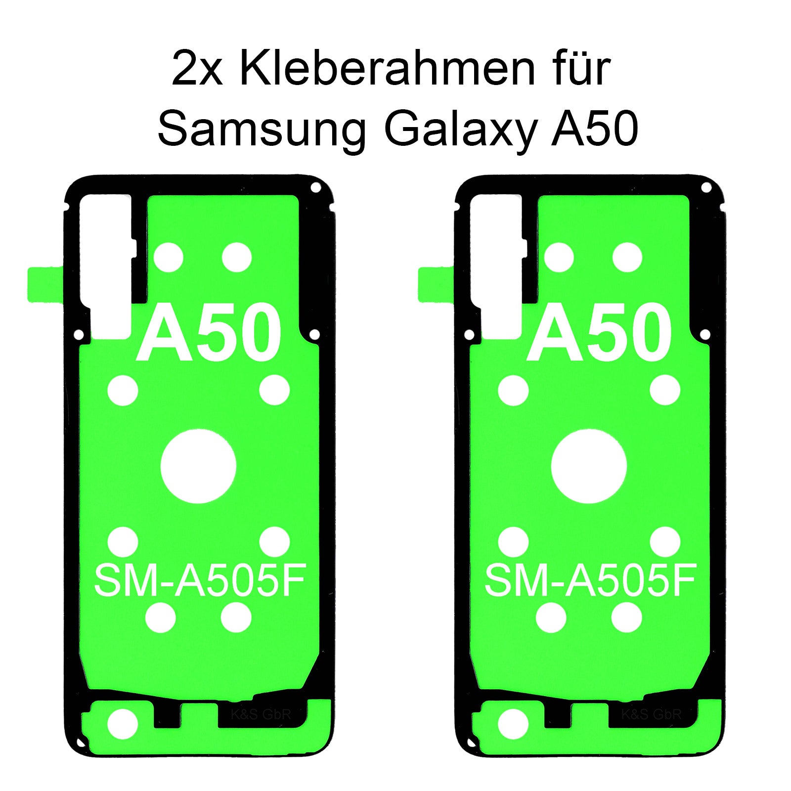 2x Rahmenkleber für das Samsung Galaxy A50 SM-505F, Klebepad, Adhesive Wasser Dichtung, im Dinngs Onlineshop entdecken und bestellen!