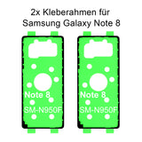 2x Rahmenkleber für das Samsung Galaxy note 8 SM-N960F, Klebepad, Adhesive Wasser Dichtung, im Dinngs Onlineshop entdecken und bestellen!