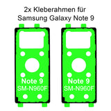 2x Rahmenkleber für das Samsung Galaxy note 9 SM-N960F, Klebepad, Adhesive Wasser Dichtung, im Dinngs Onlineshop entdecken und bestellen!