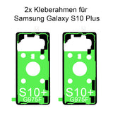 Zwei von unsen Samsung Galaxy S10 Plus G975F Kleberahmen, jetzt im Dinngsonline Shop entdecken und bestellen!