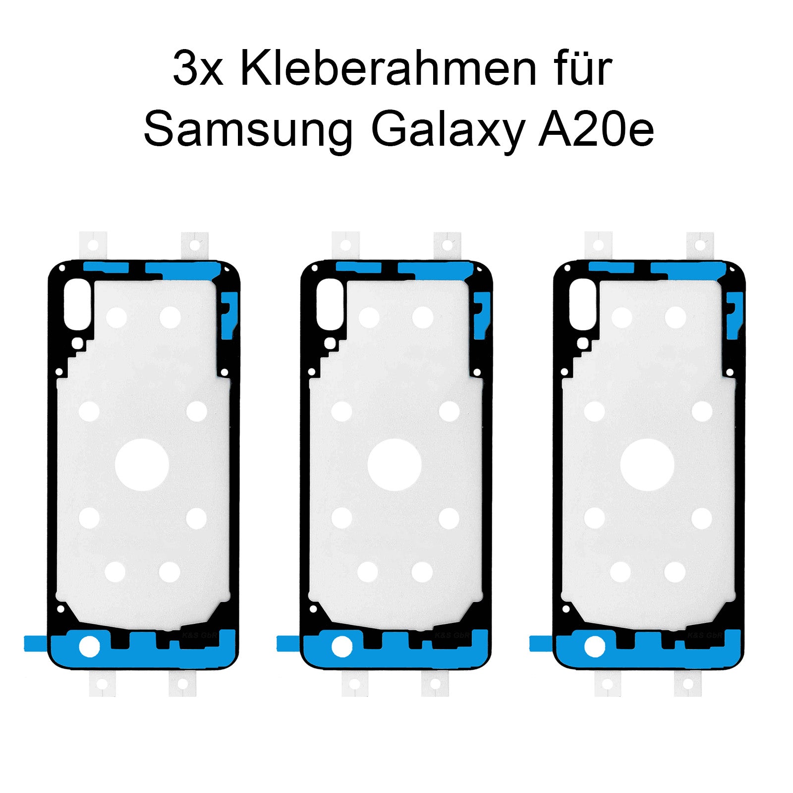 3x Kleberahmen für das Samsung Galaxy A20e, SM-A202. Klebepad, Adhesive Wasser Dichtung, im Dinngs Onlineshop entdecken und bestellen!