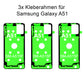 3x Rahmenkleber für das Samsung Galaxy A51 SM-515F, Klebepad, Adhesive Wasser Dichtung, im Dinngs Onlineshop entdecken und bestellen!