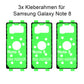 3x Rahmenkleber für das Samsung Galaxy note 8 SM-N960F, Klebepad, Adhesive Wasser Dichtung, im Dinngs Onlineshop entdecken und bestellen!