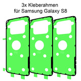 Ersatzrahmen-Kleber für Samsung Galaxy S8 - 3x verpackt, jetzt im Dinngs.de Onlineshop entdecken und bestellen.