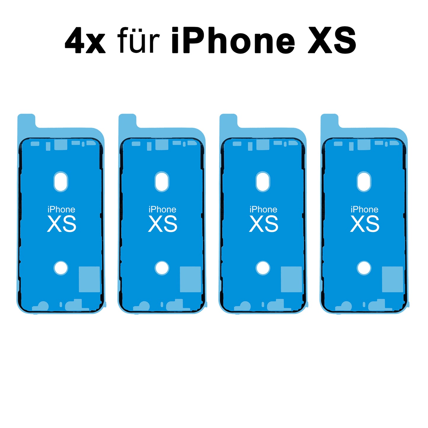 5x Rahmenkleber für das iPhone XS, kleberahmen, Adhesive Wasser Dichtung, jetzt im Dinngs Onlineshop entdecken und bestellen!