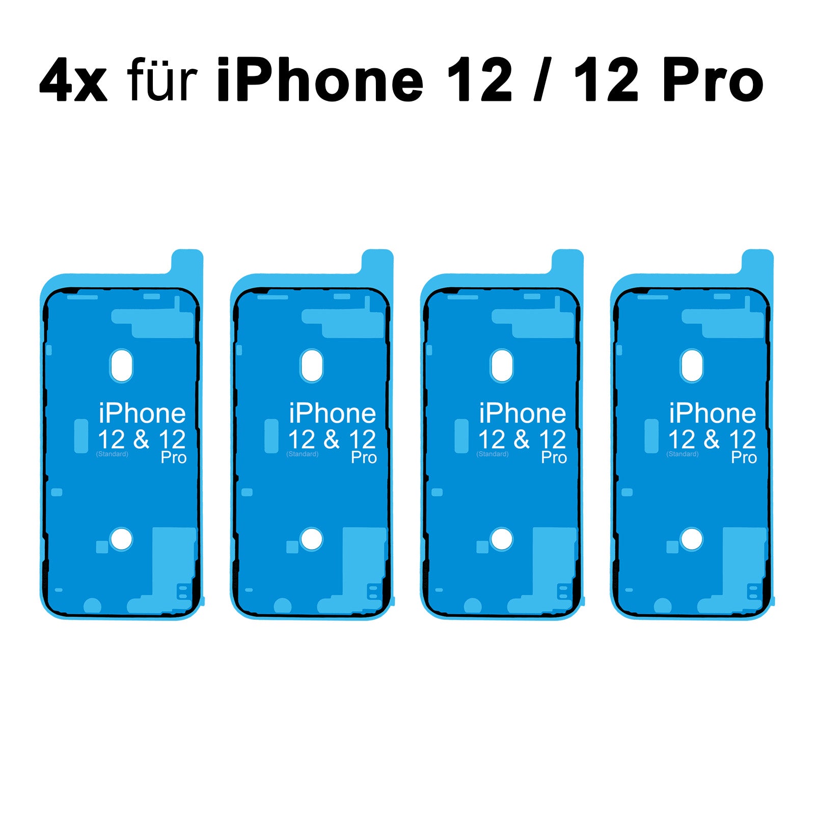 Iphone 12 Display, Iphone 12 Pro Display Klebe rahmen iphone 12,  Adhesive Iphone 12, iphone 12 klebepad