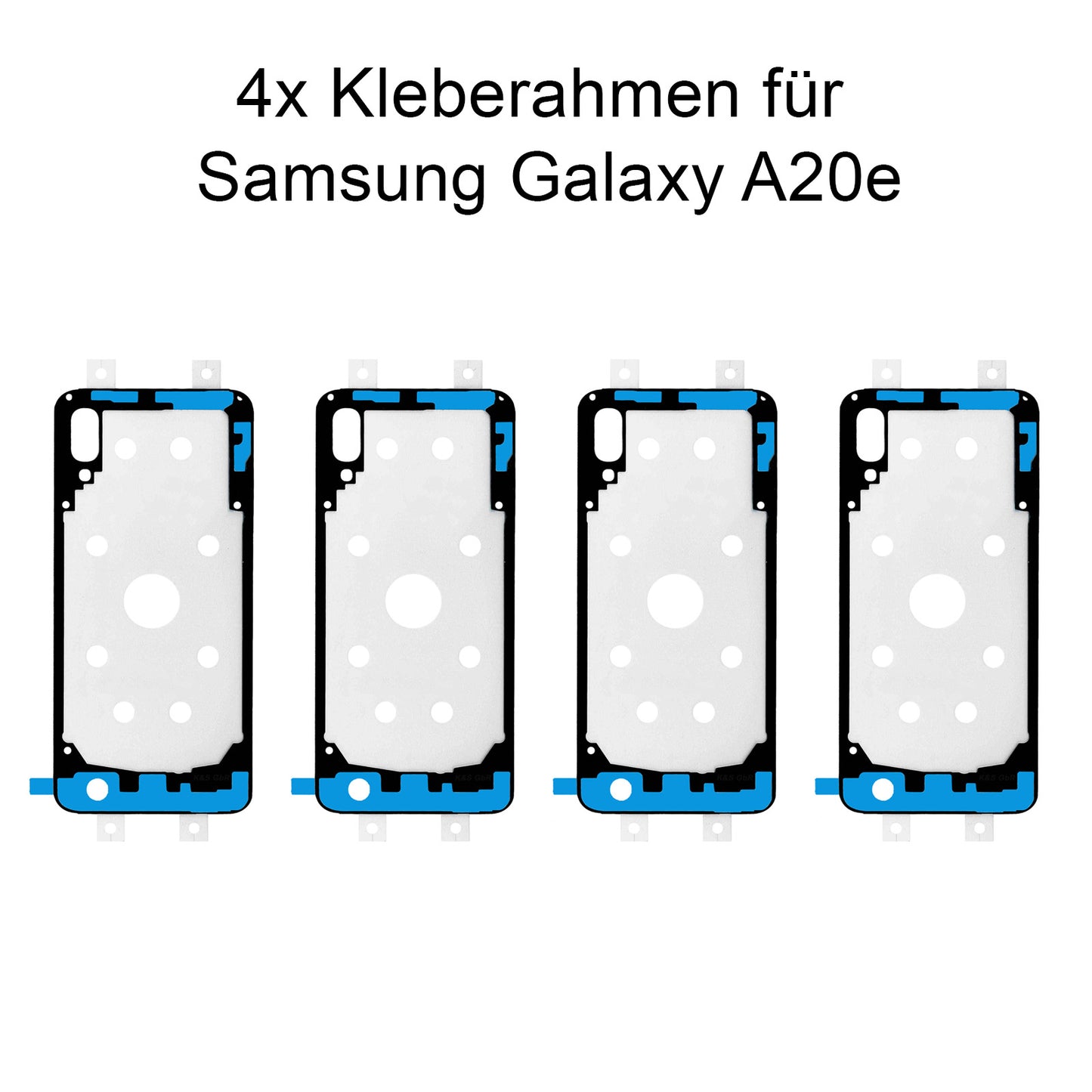 4x Kleberahmen für das Samsung Galaxy A20e, SM-A202. Klebepad, Adhesive Wasser Dichtung, im Dinngs Onlineshop entdecken und bestellen!