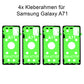 4x Rahmenkleber für das Samsung Galaxy  A71 SM-A715F, Klebepad, Adhesive Wasser Dichtung, im Dinngs Onlineshop entdecken und bestellen!