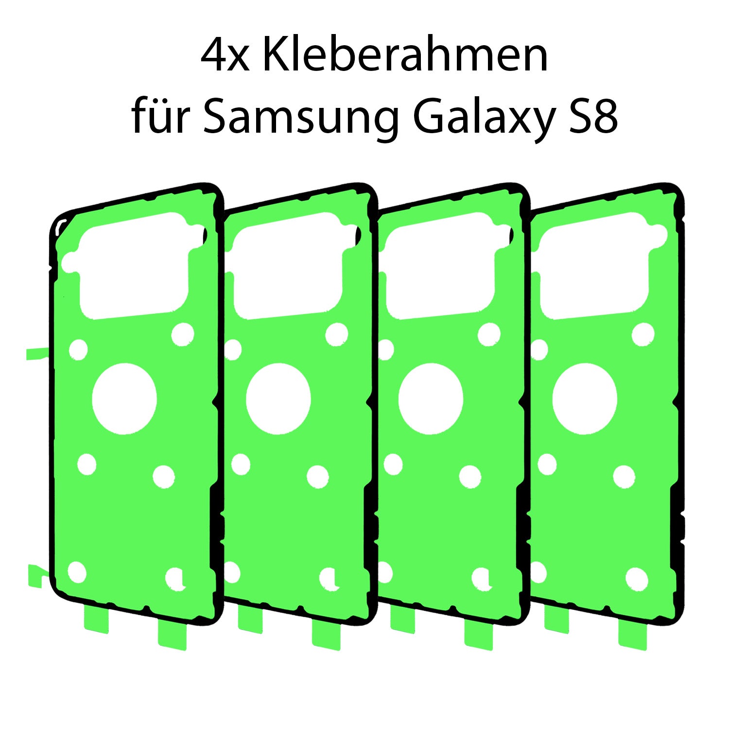 Kaufen Sie den Ersatzrahmen-Display-Kleber für das Samsung Galaxy S8 bei Dinngs.de.