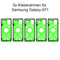 5x Rahmenkleber für das Samsung Galaxy  A71 SM-A715F, Klebepad, Adhesive Wasser Dichtung, im Dinngs Onlineshop entdecken und bestellen!