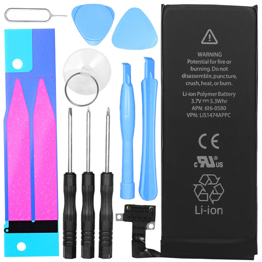 iPhone 4s Akku Batterie Ersatzakku 4s + Werkzeug Set - Ersetzt APN - 616-0580