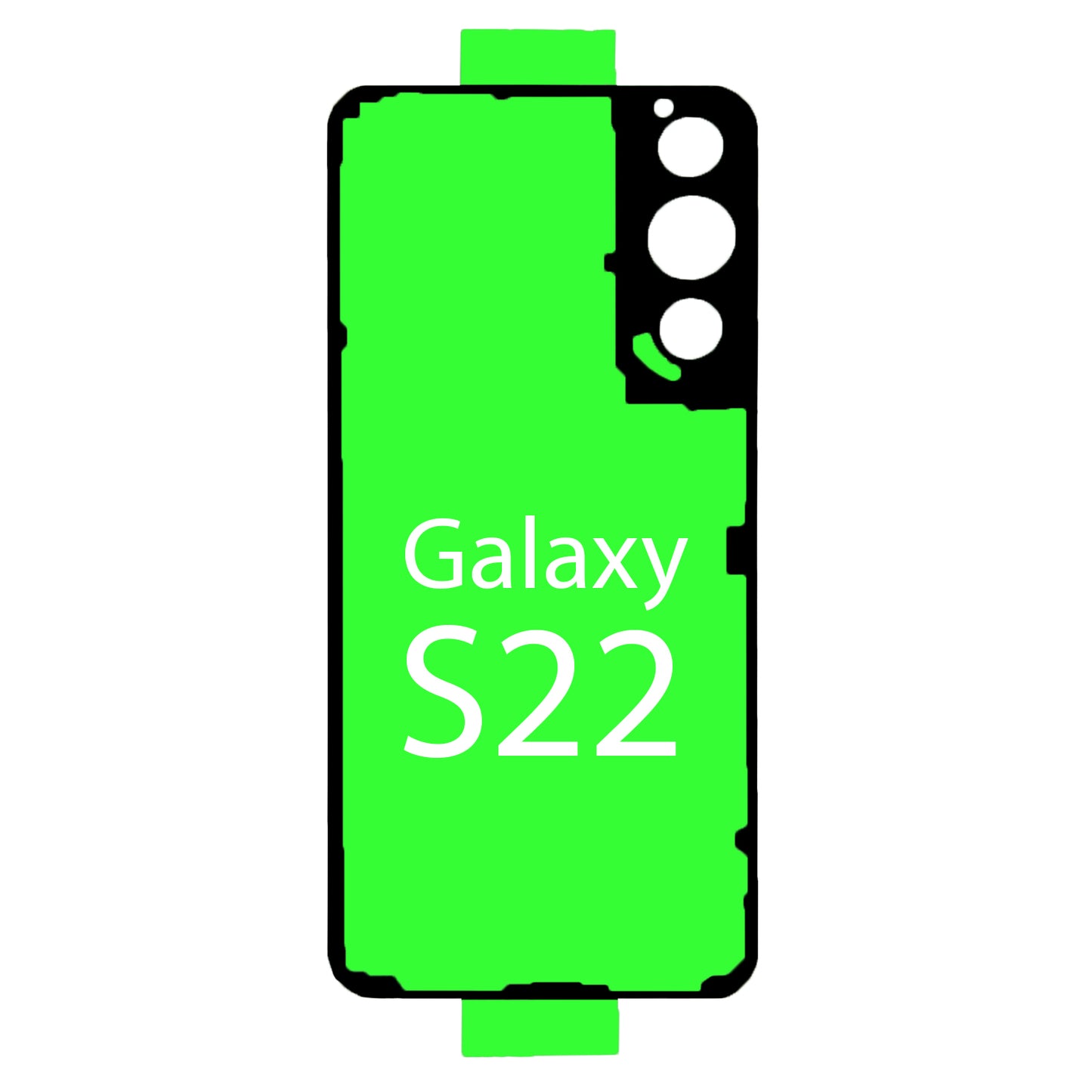 Samsung Galaxy S22 | Rahmen Kleber Klebepad Adhesive Wasser Dichtung Kleberahmen