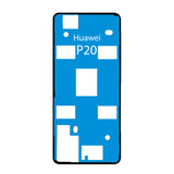 Huawei P20 51092LWK | Rahmen Kleber Klebepad Adhesive Wasser Dichtung Kleberahmen Rahmenkleber