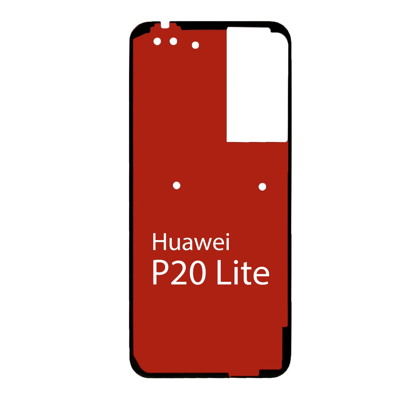 Huawei P20 Lite | Rahmen Kleber Klebepad Adhesive Wasser Dichtung Kleberahmen Rahmenkleber