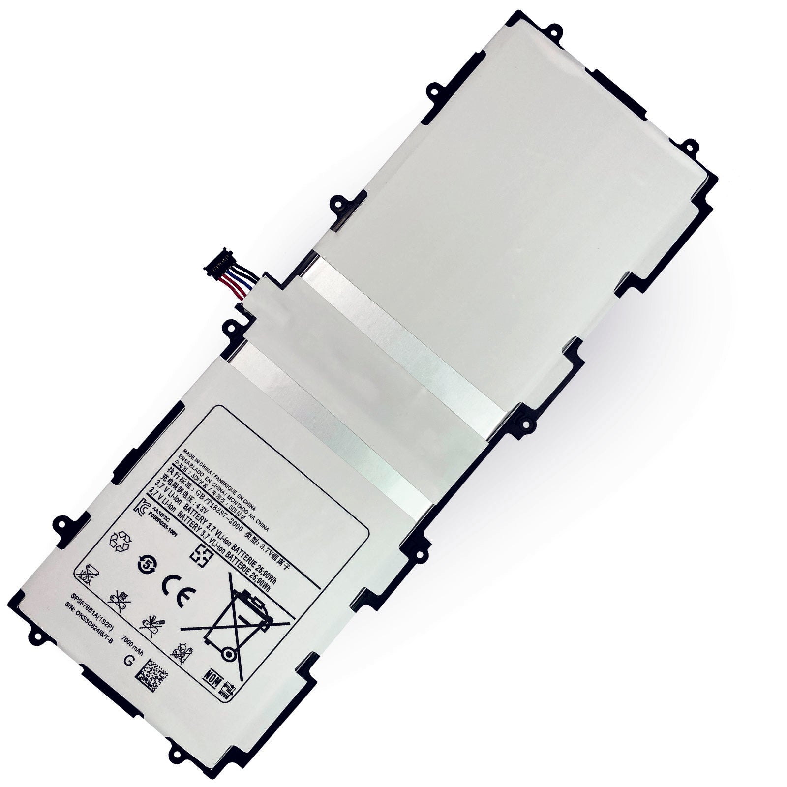 Akku für Samsung Galaxy Tab 10.1 GT-P5100 Ersatzakku - SP3676B1A (1S2P) - dinngs