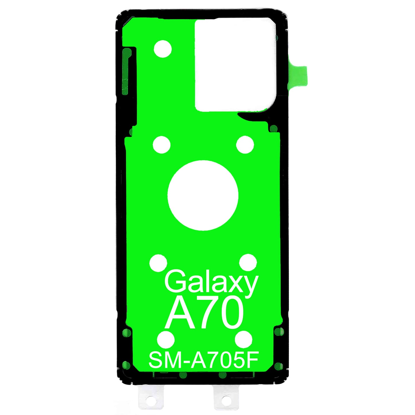 Samsung Galaxy A70 SM-A705F BA705 Rahmen Kleber Klebepad Adhesive Wasser Dichtung Kleberahmen Rahmenkleber