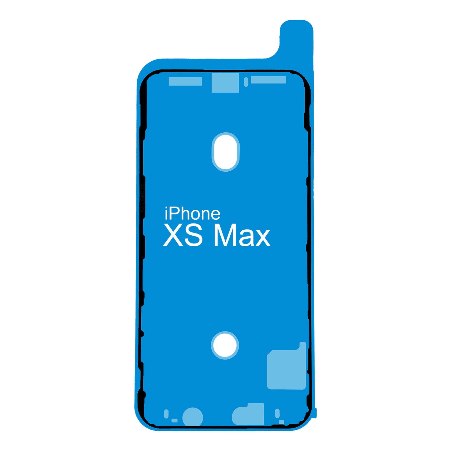 iPhone XS Max Rahmen Display LCD Kleber Klebepad Adhesive Wasser Dichtung Kleberahmen Rahmenkleber Schwarz