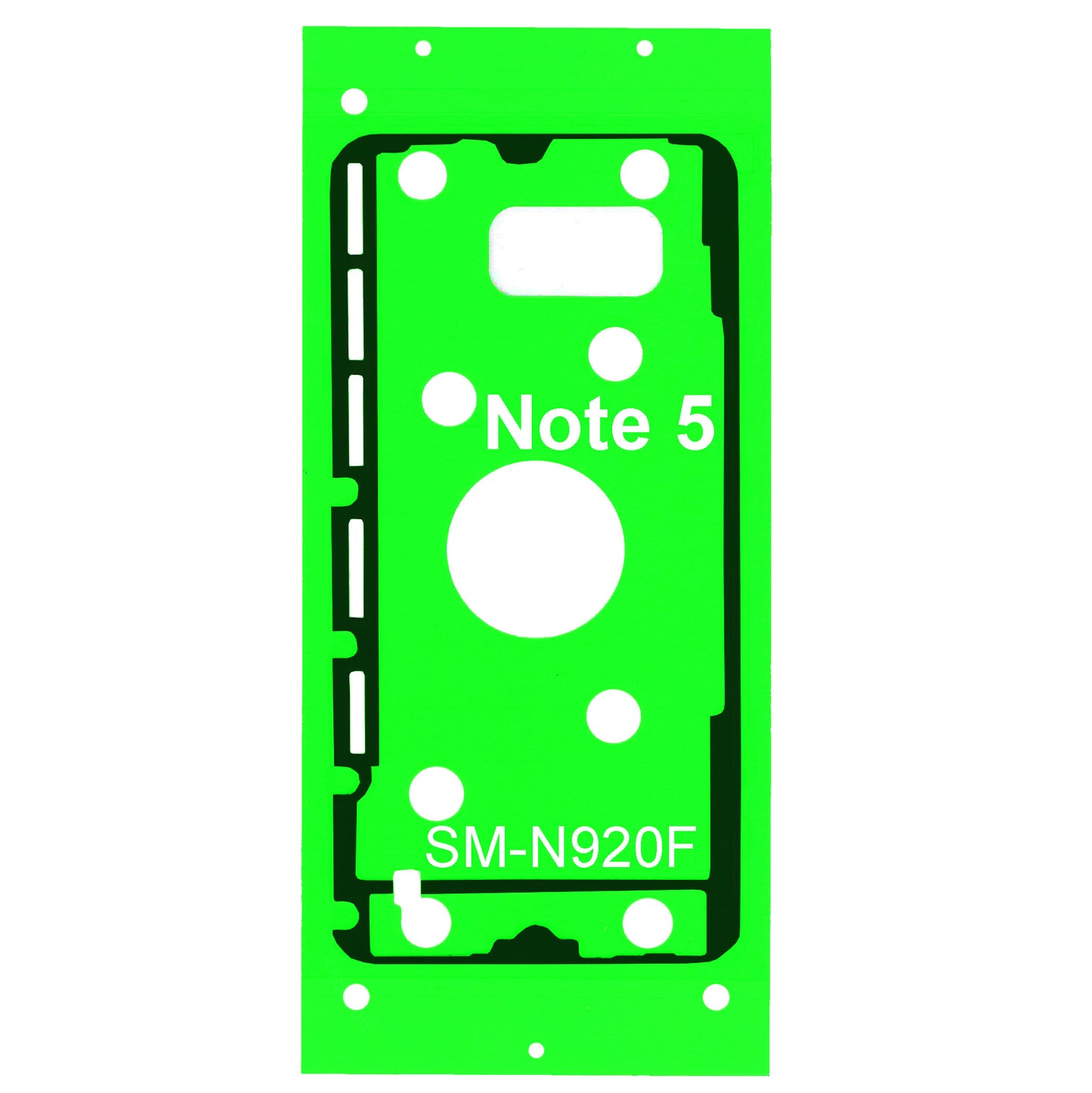 Samsung Galaxy Note 5 SM-N920F Rahmen Kleber Klebepad Adhesive Wasser Dichtung Kleberahmen Rahmenkleber