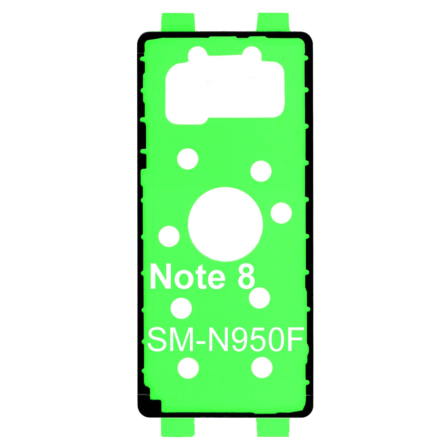 10x Samsung Galaxy Note 8 SM-N950F Rahmen Kleber Klebepad Adhesive Wasser Dichtung Kleberahmen Rahmenkleber