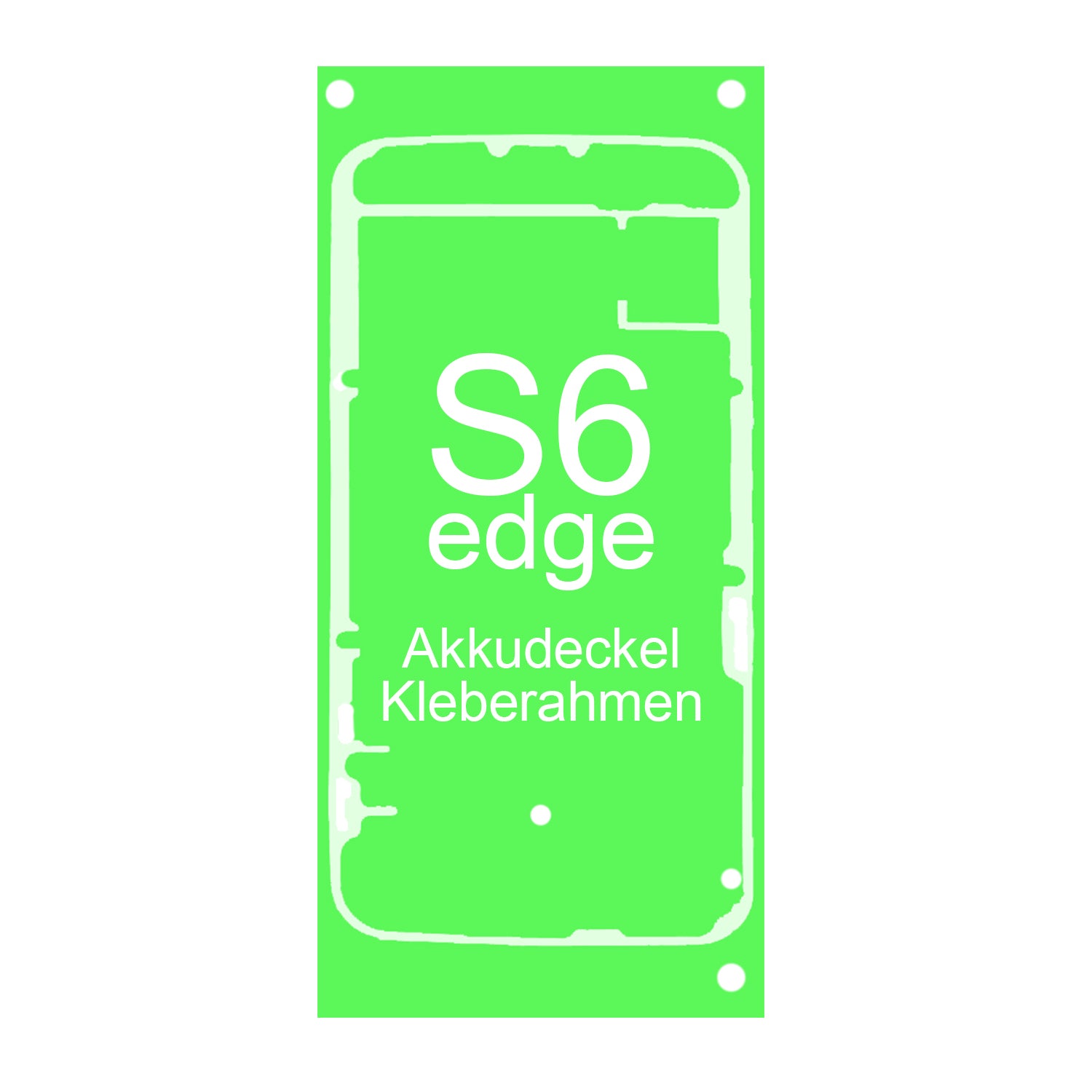 Hochwertiger Ersatzakku für Samsung Galaxy S6 Edge SM-G925F inklusive Werkzeug-Set und Kleberahmen. Ersetzt den Akku mit der Teilenummer EB-BG925ABE.