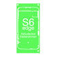 Samsung Galaxy S6 Edge Rahmen Display Kleber für sichere und dauerhafte Reparatur.